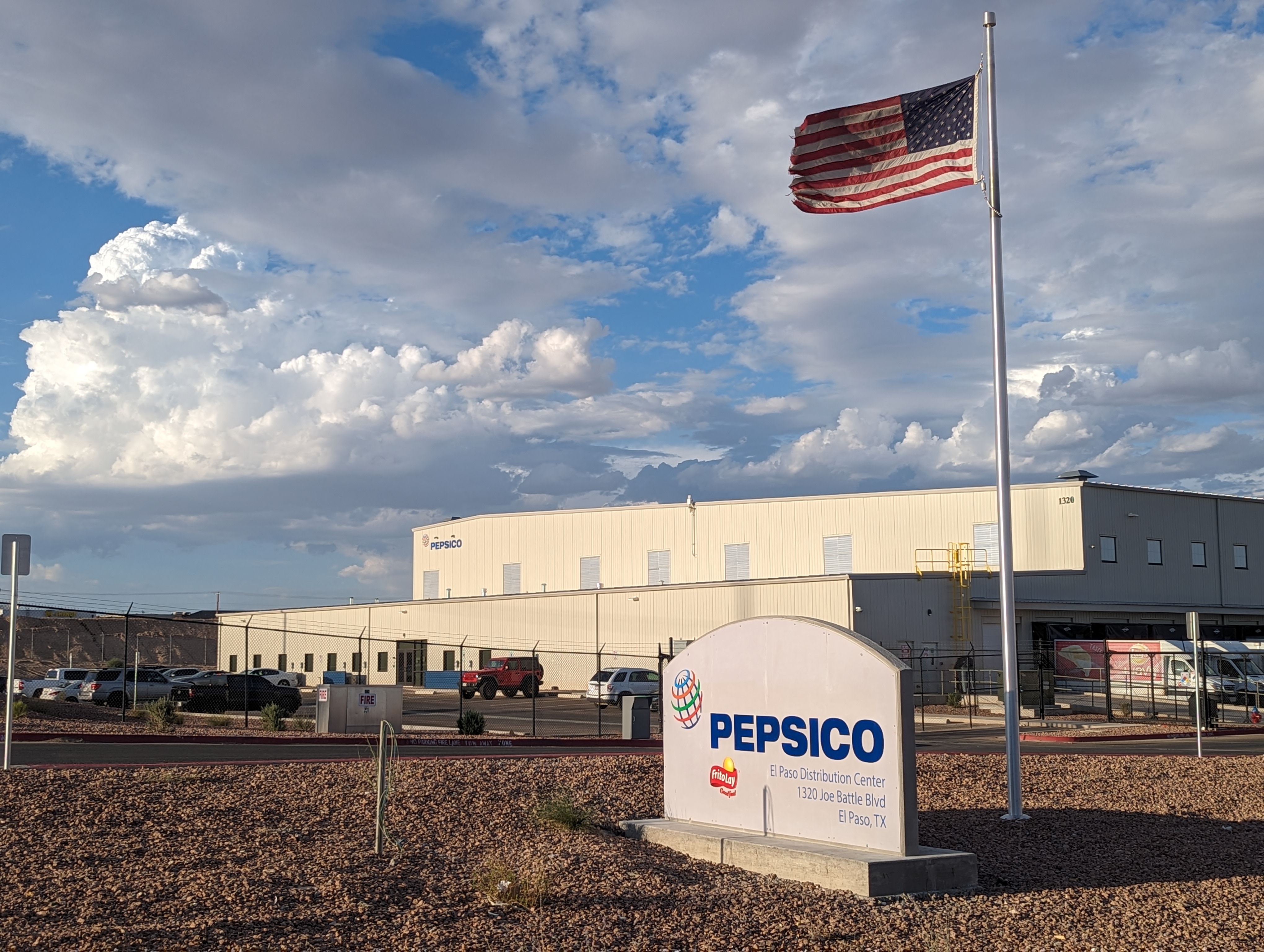 Fritolay El Paso - NC Sturgeon Completed Project