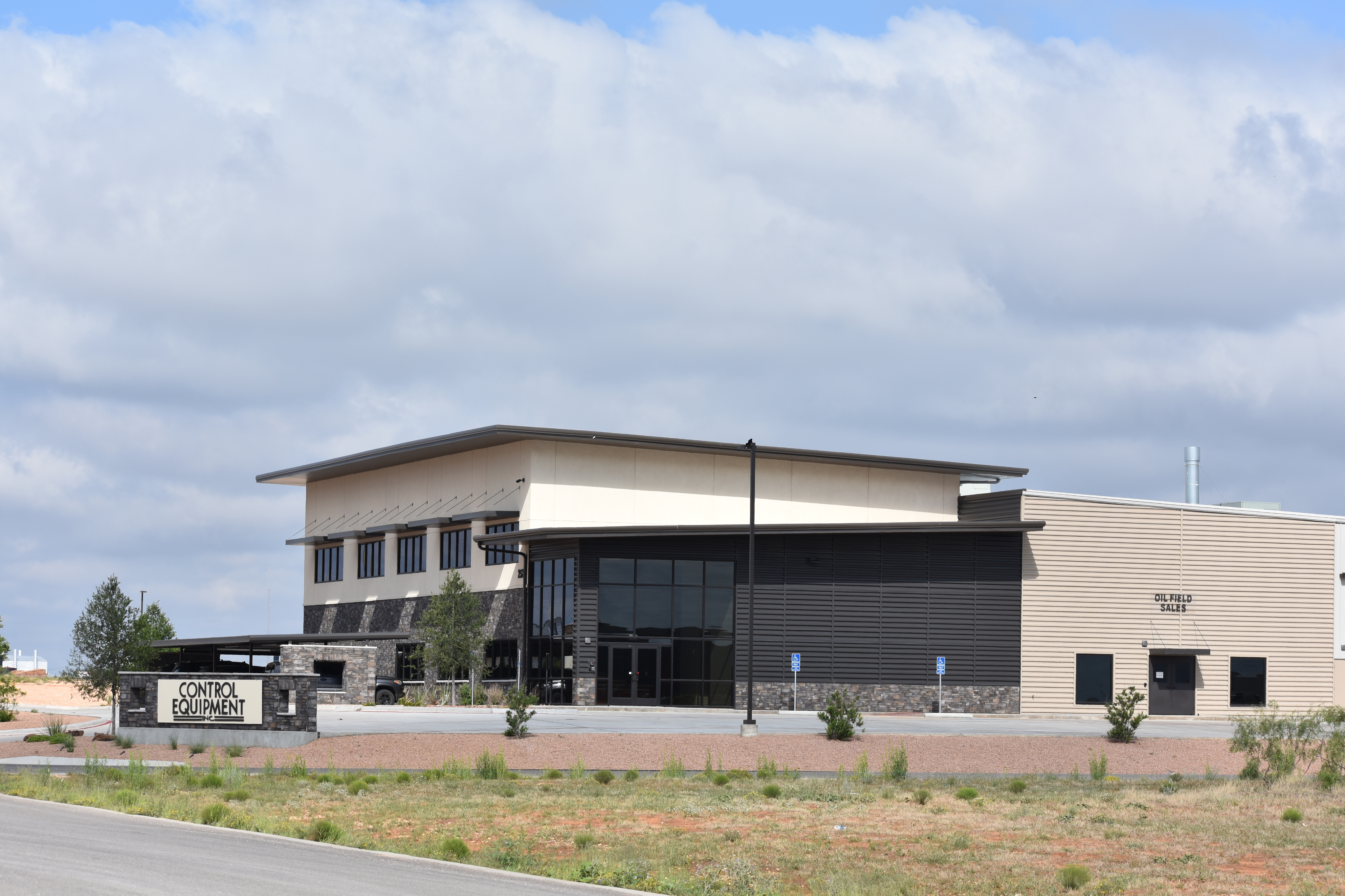 Control & Equipment Company completed construction project in Odessa Texas